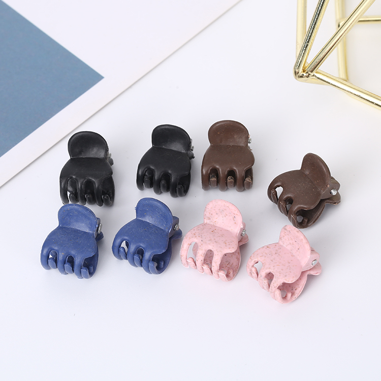 sustainable mini hair claw clips